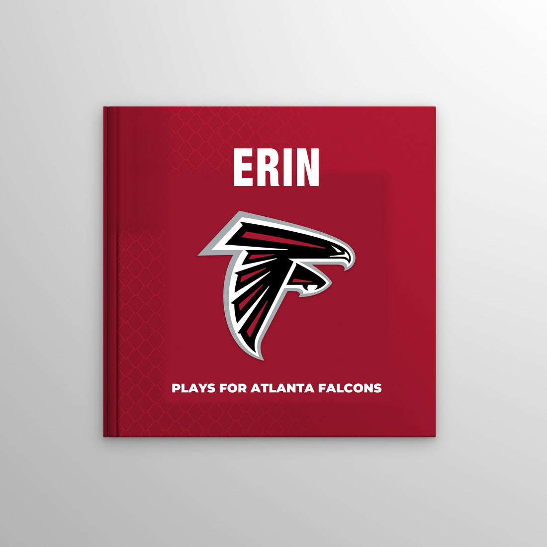 Atlanta Falcons Personalised Storybook — Front cover