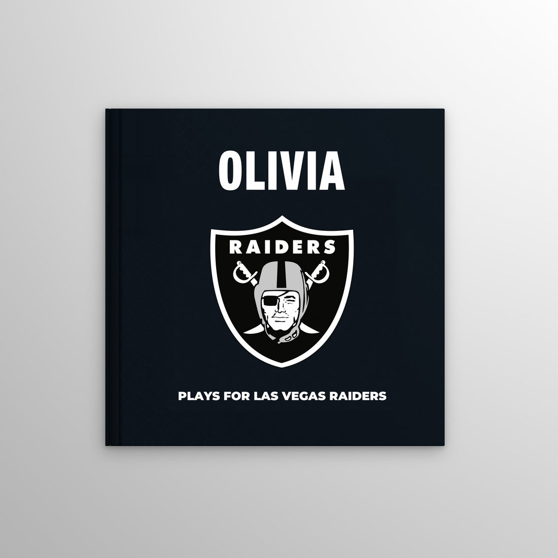 Las Vegas Raiders Personalised Storybook — Front cover