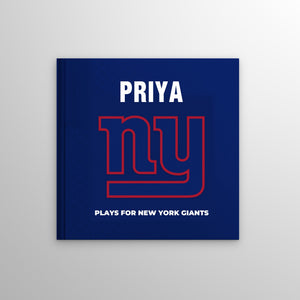 New York Giants Personalised Storybook