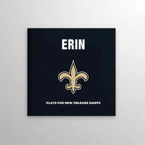 New Orleans Saints Personalised Storybook