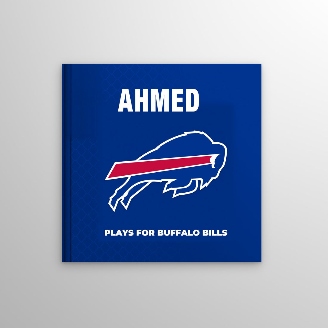Buffalo Bills Personalised Storybook — Front cover
