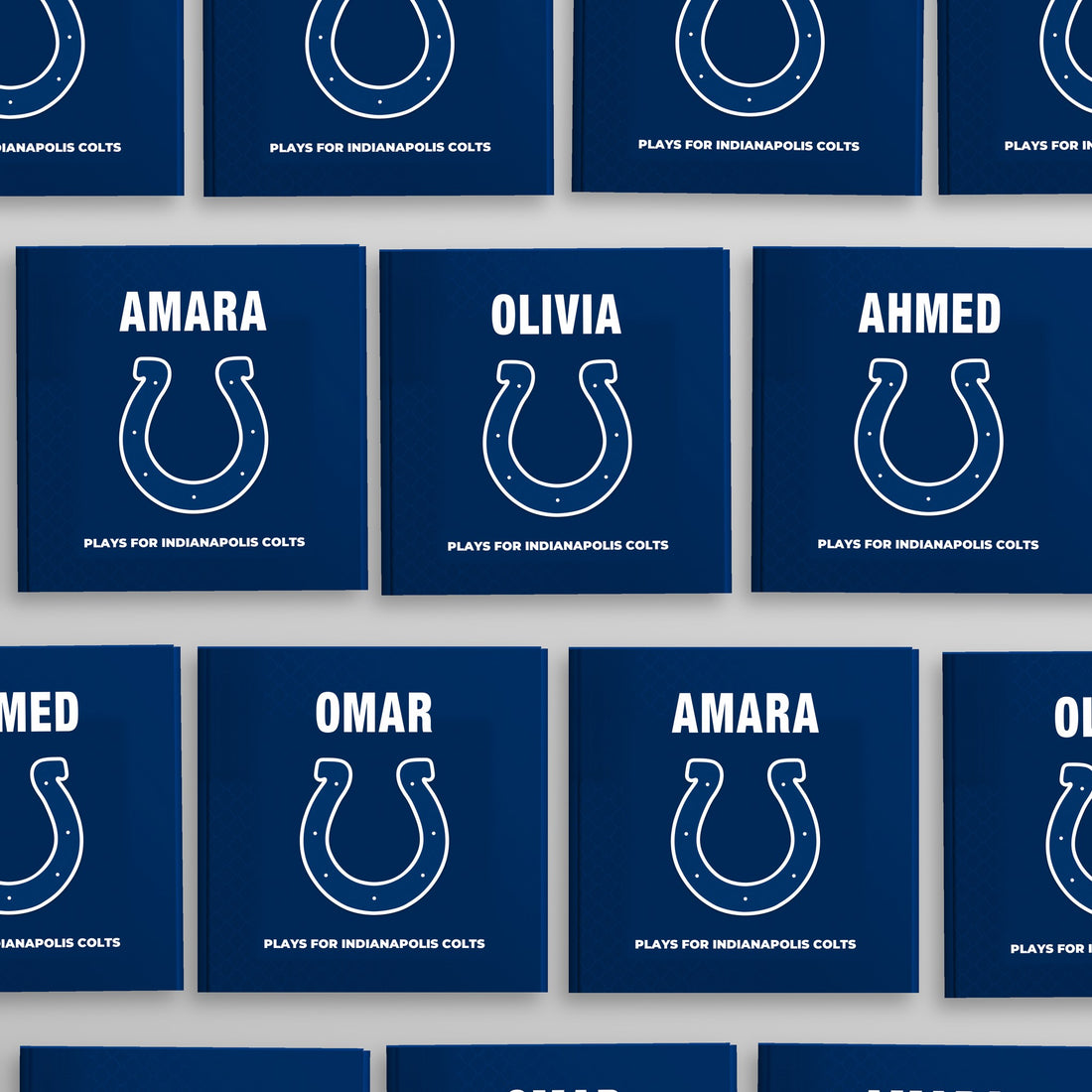 Indianapolis Colts Personalised Storybook — Every name belongs