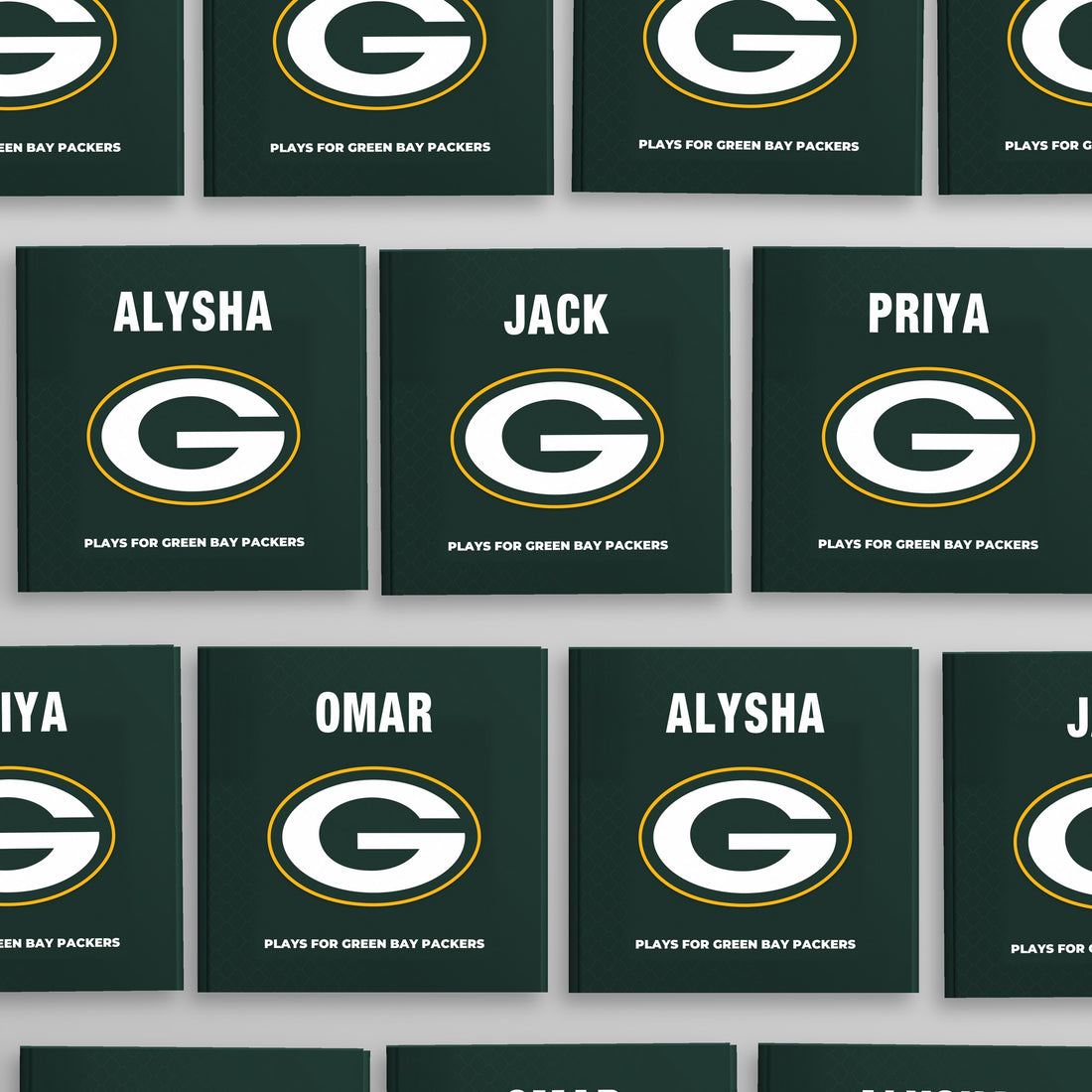 Green Bay Packers Personalised Storybook — Every name belongs
