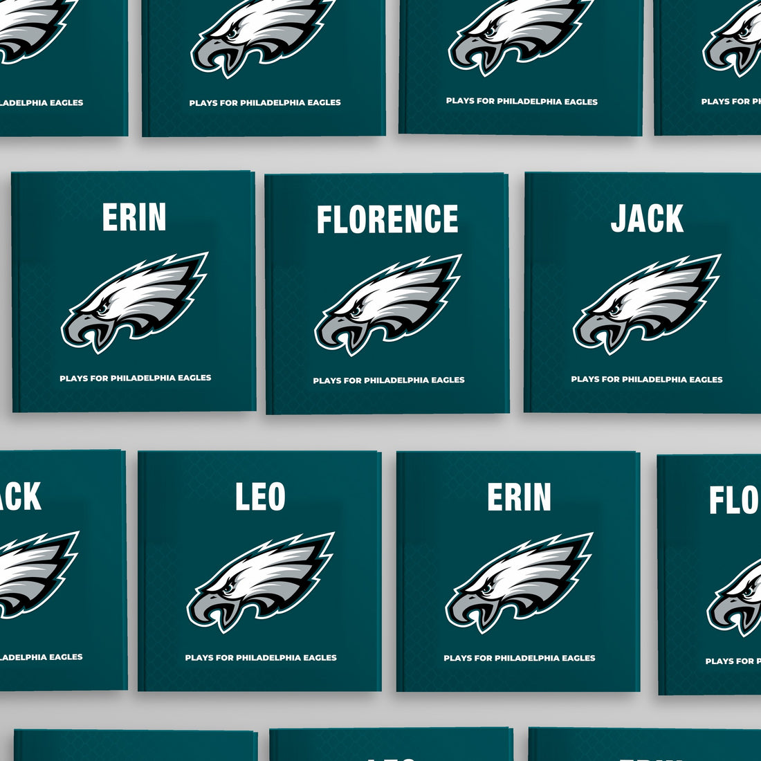 Philadelphia Eagles Personalised Storybook — Every name belongs
