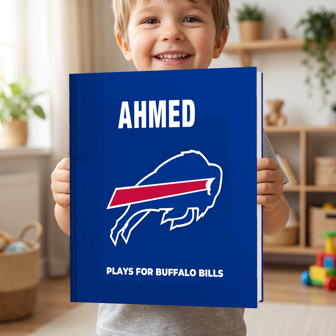 Buffalo Bills Personalised Storybook — Loved at home