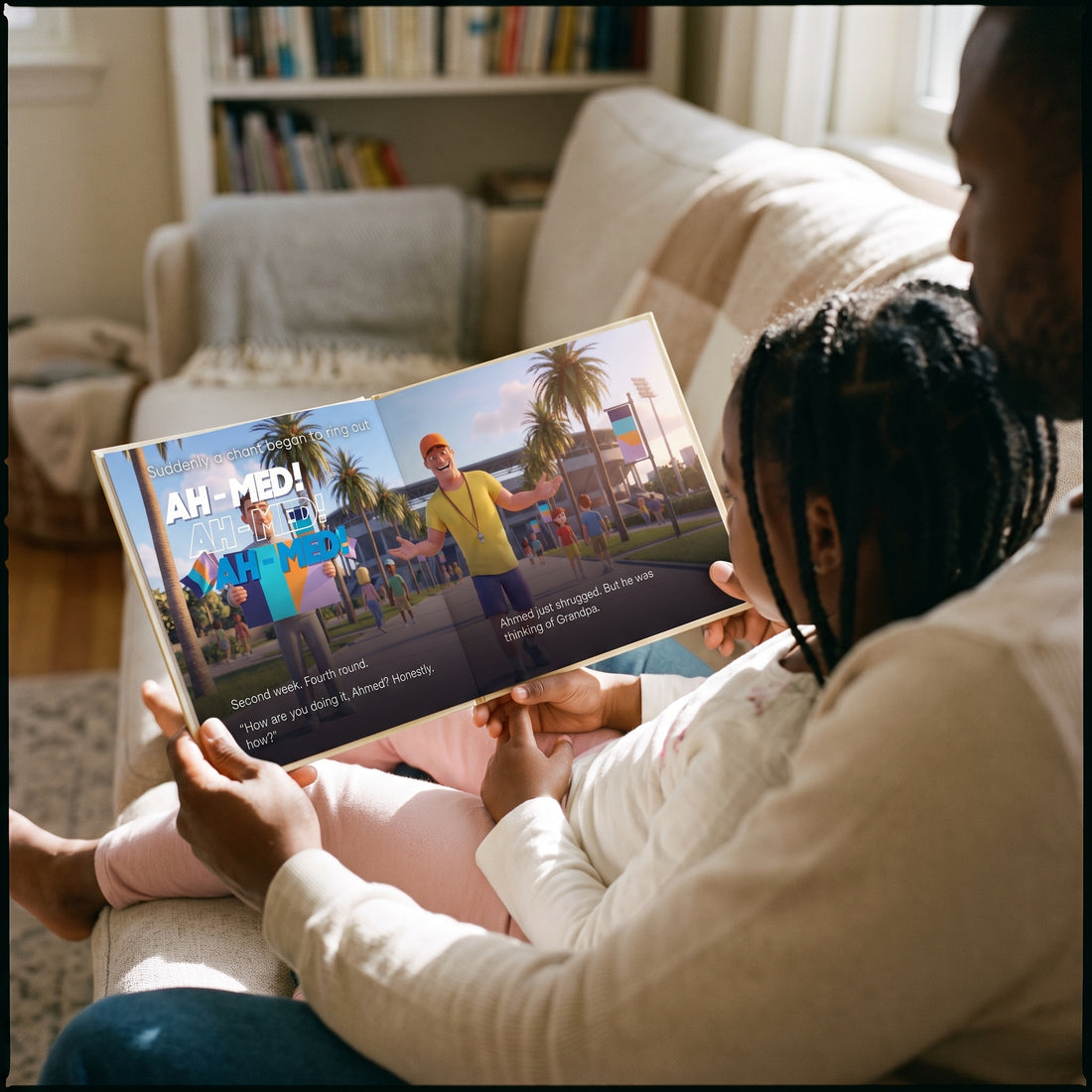Australian Open Personalised Storybook — Their name on the news