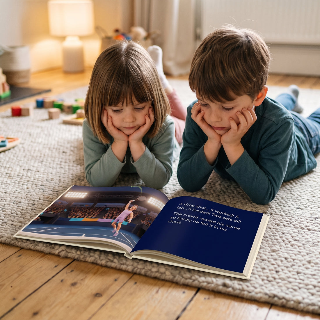 Australian Open Personalised Storybook — Their champion page