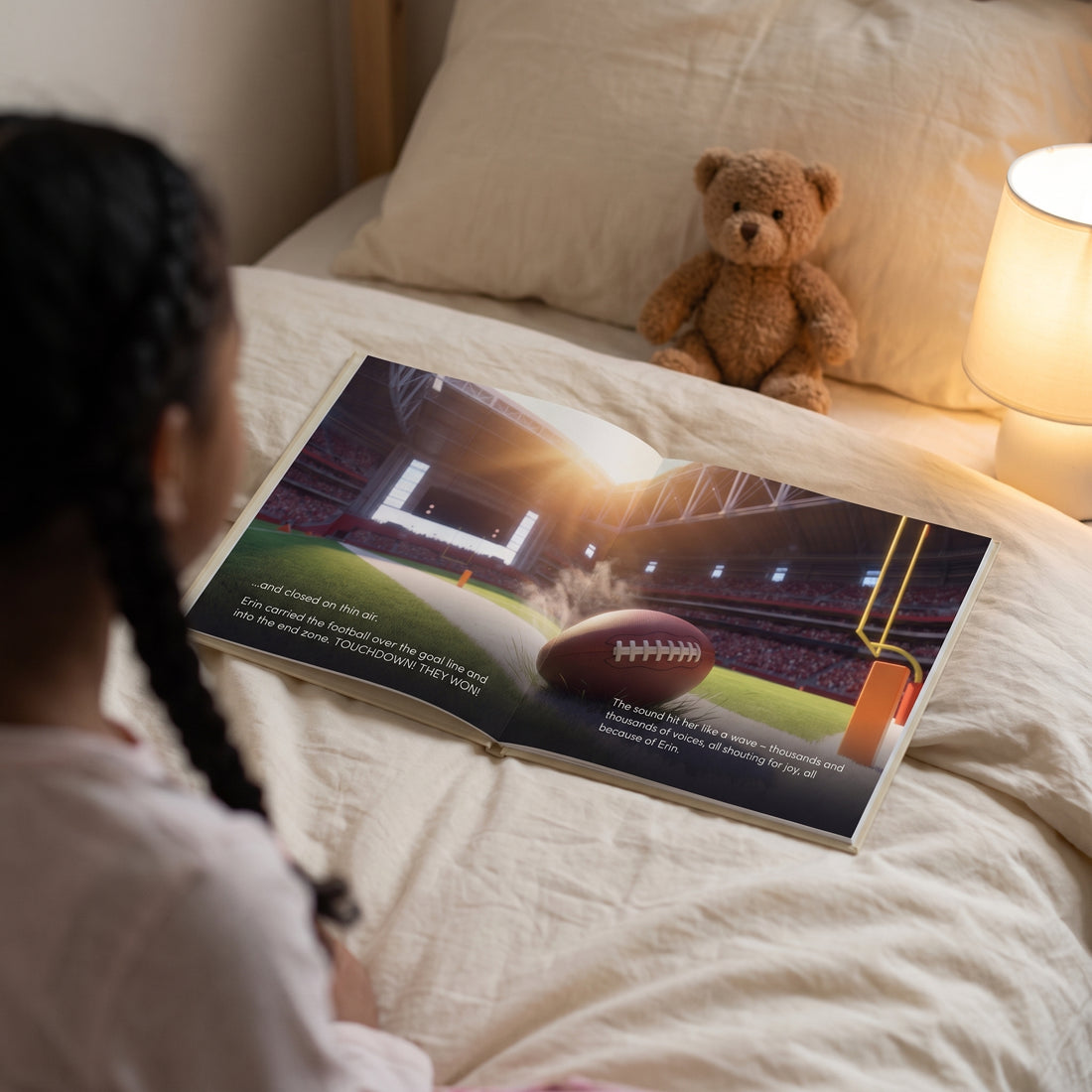 Arizona Cardinals Personalised Storybook — The winning touchdown