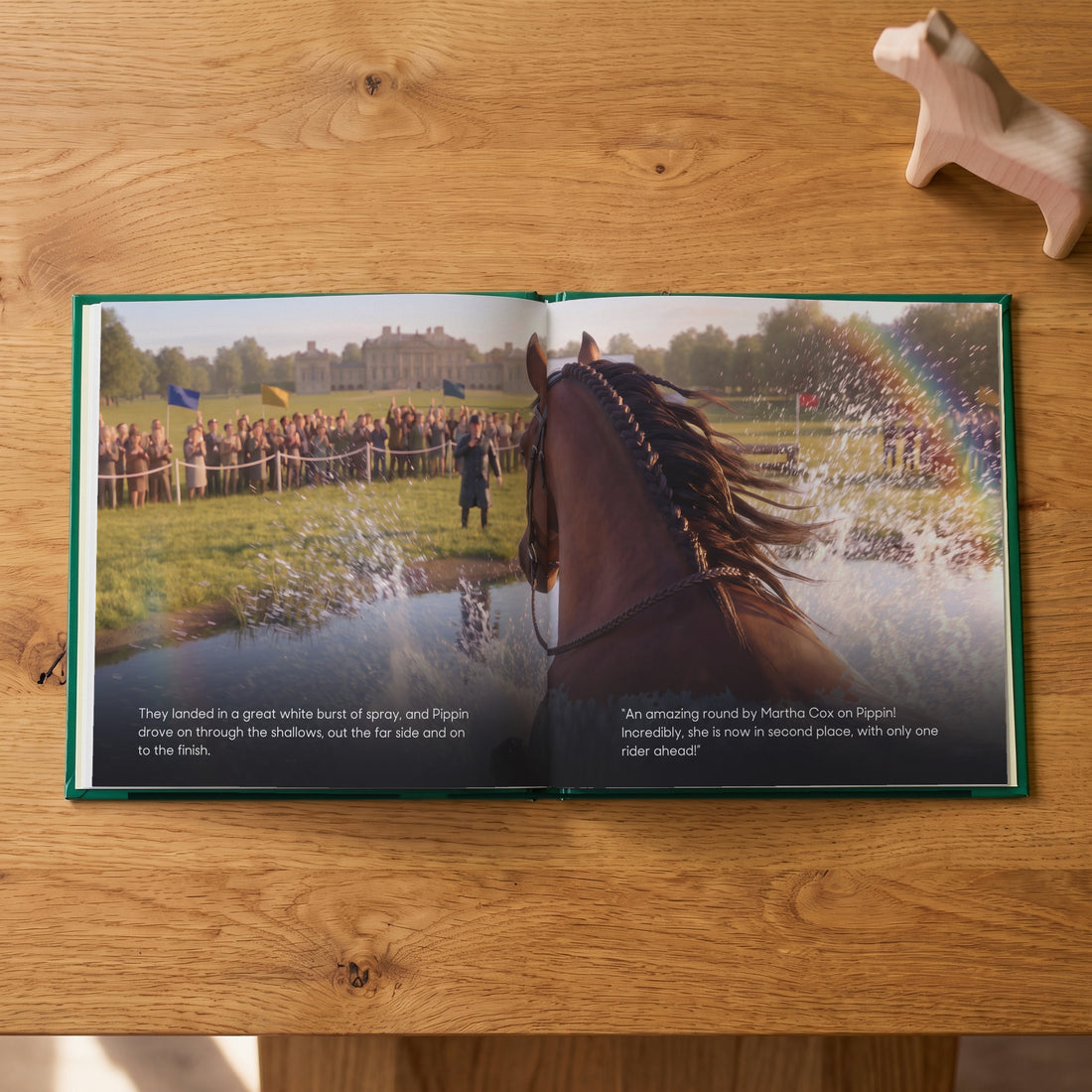 Badminton Horse Trials Personalised Storybook — Clear through the Lake