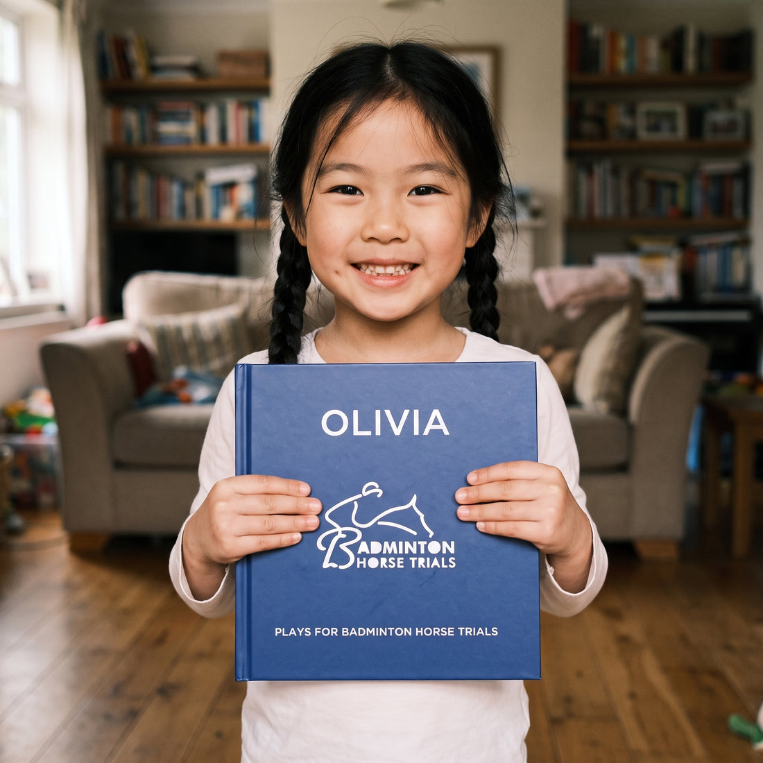Badminton Horse Trials Personalised Storybook — Loved at home