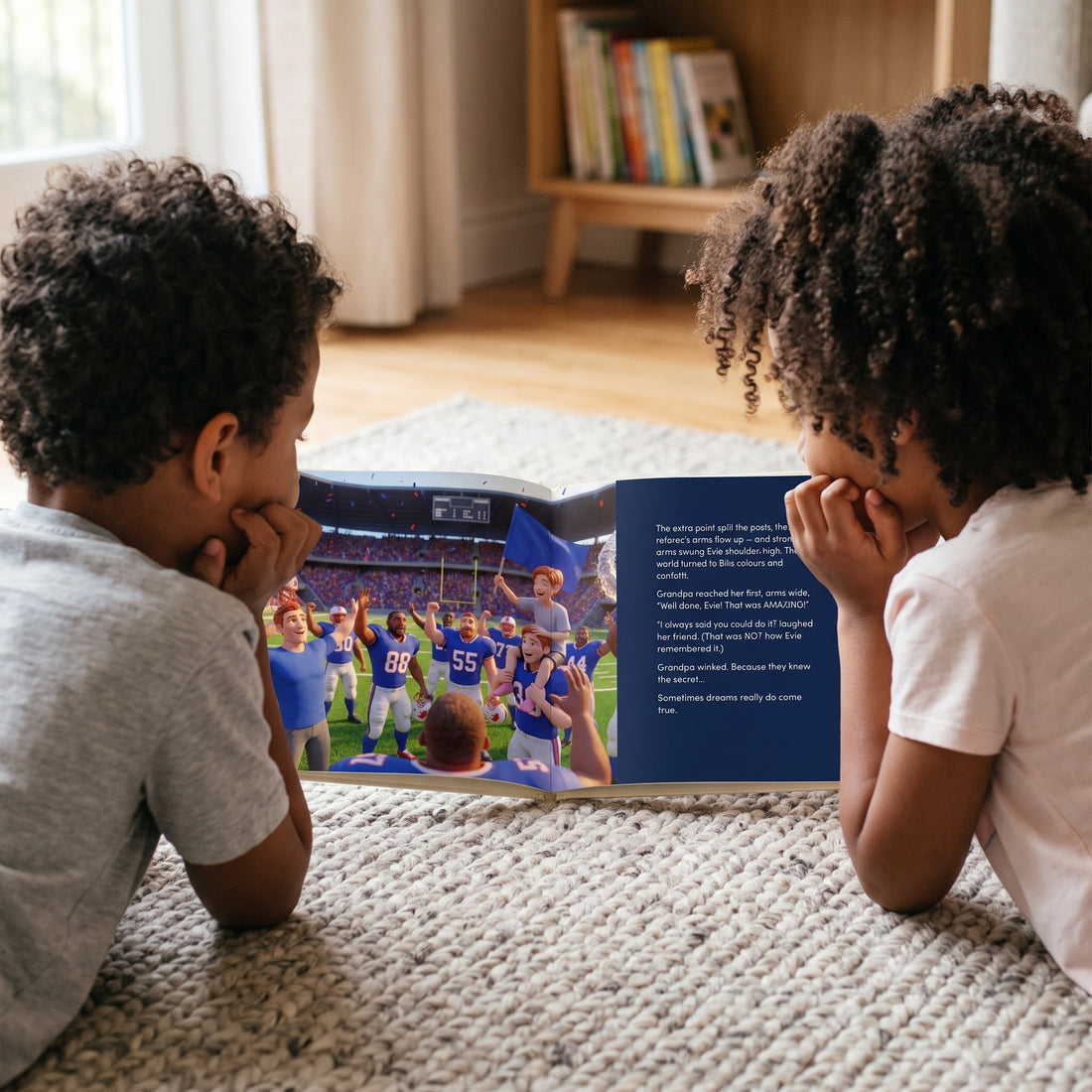 Buffalo Bills Personalised Storybook — Their game-winner page