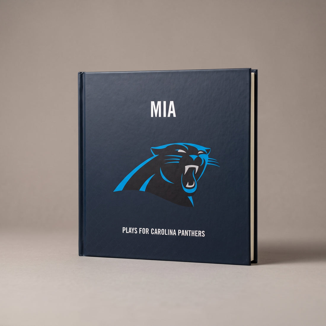 Carolina Panthers Personalised Storybook — Front cover