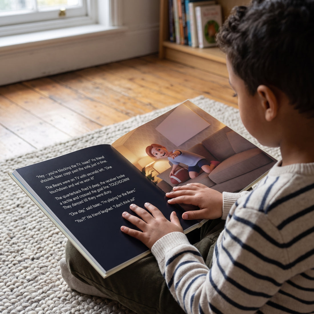 NFL Chicago Bears Personalised Storybook — Where the dream begins