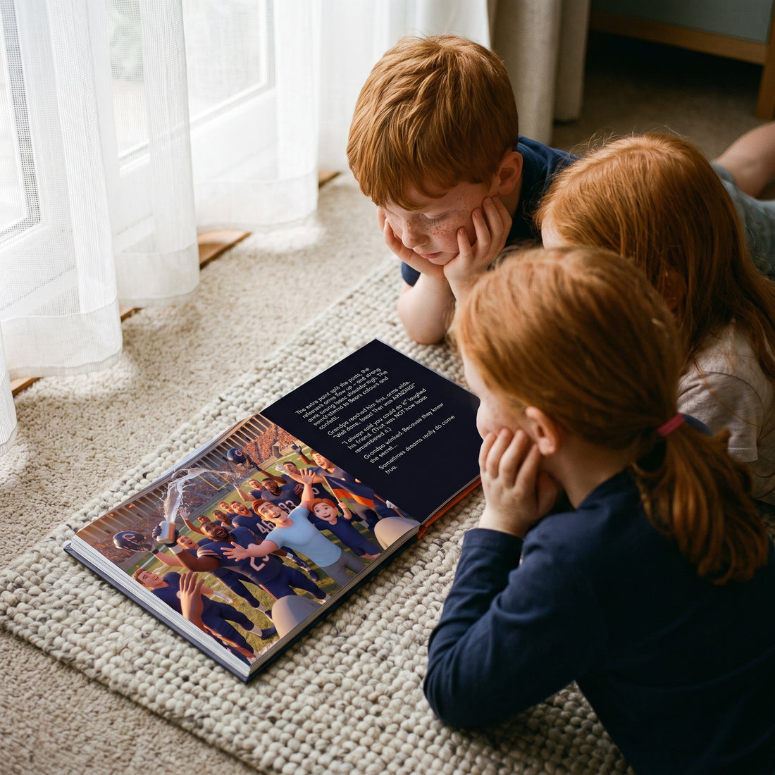 NFL Chicago Bears Personalised Storybook — Their game-winner page