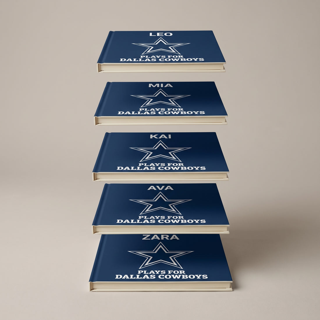 Dallas Cowboys Personalised Storybook — Every name belongs