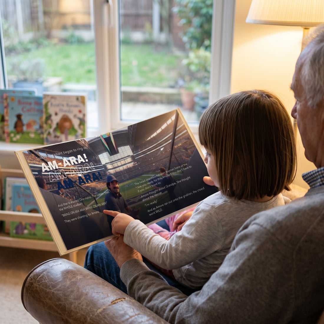 Dallas Cowboys Personalised Storybook — The crowd chants their name