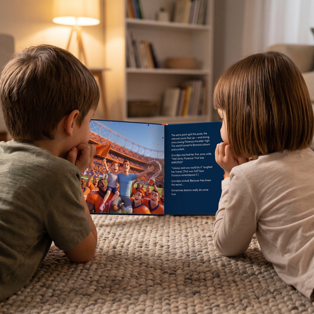 Denver Broncos Personalised Storybook — Their game-winner page