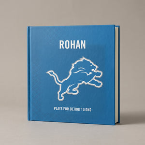 Detroit Lions Personalised Storybook