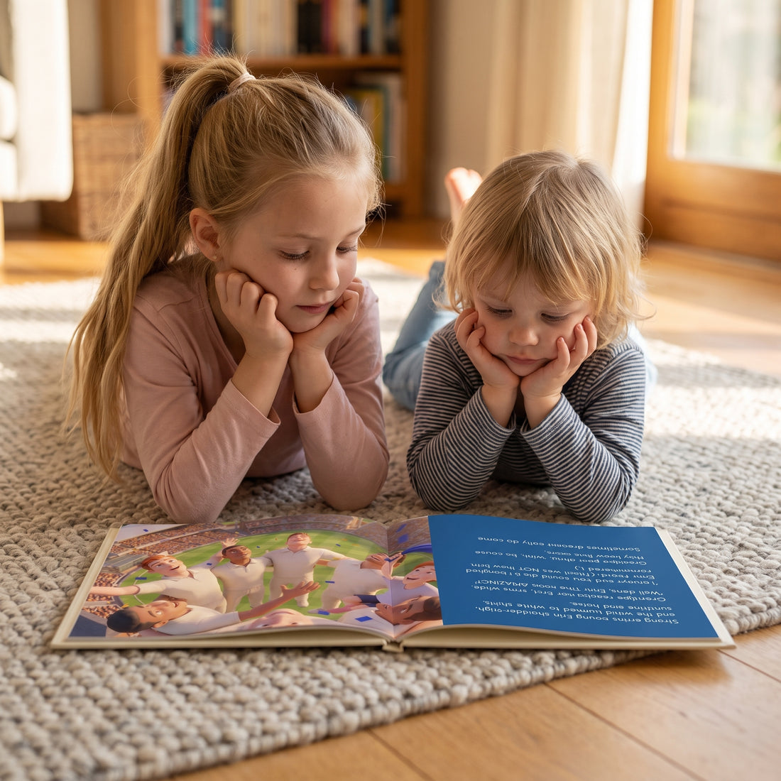 ECB Personalised Storybook — Their matchwinner page