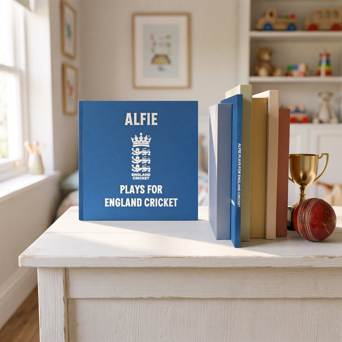 ECB Personalised Storybook — On the shelf