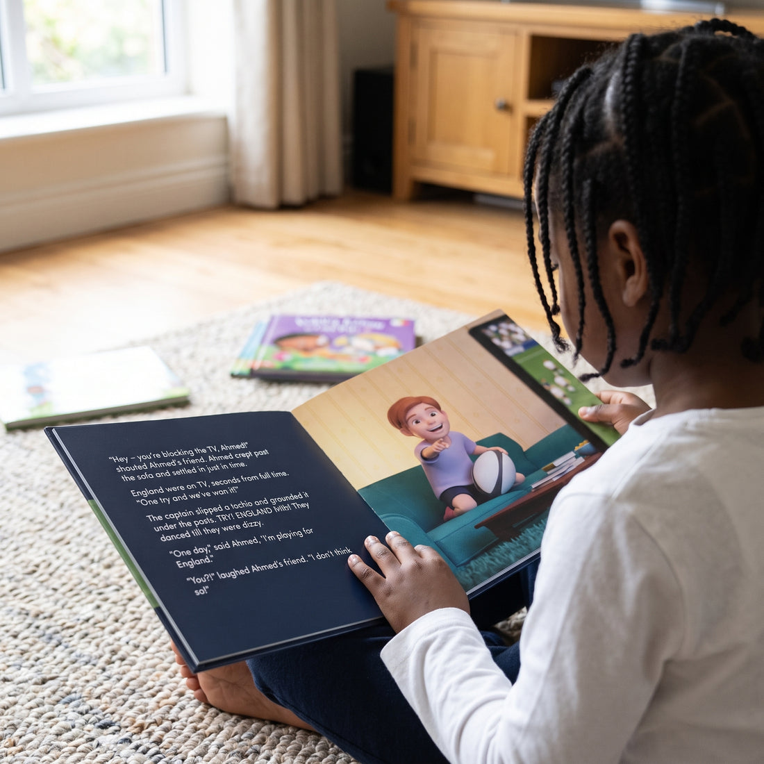 England Rugby Personalised Storybook — Where the dream begins
