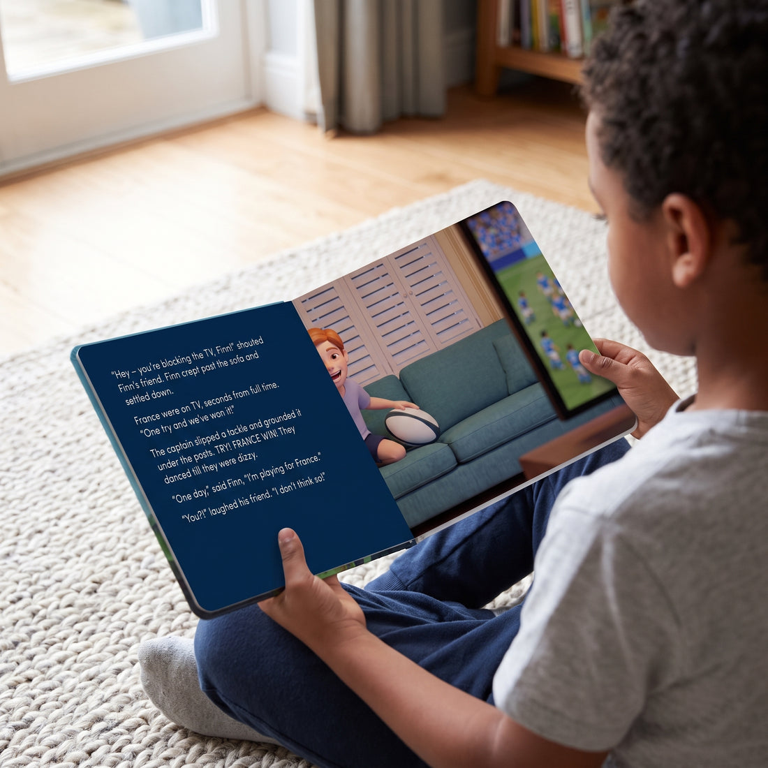 France Rugby Personalised Storybook — Where the dream begins