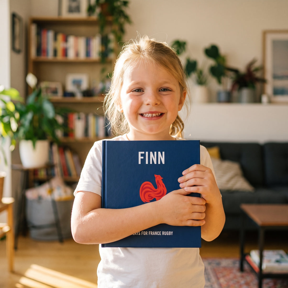 France Rugby Personalised Storybook — Loved at home