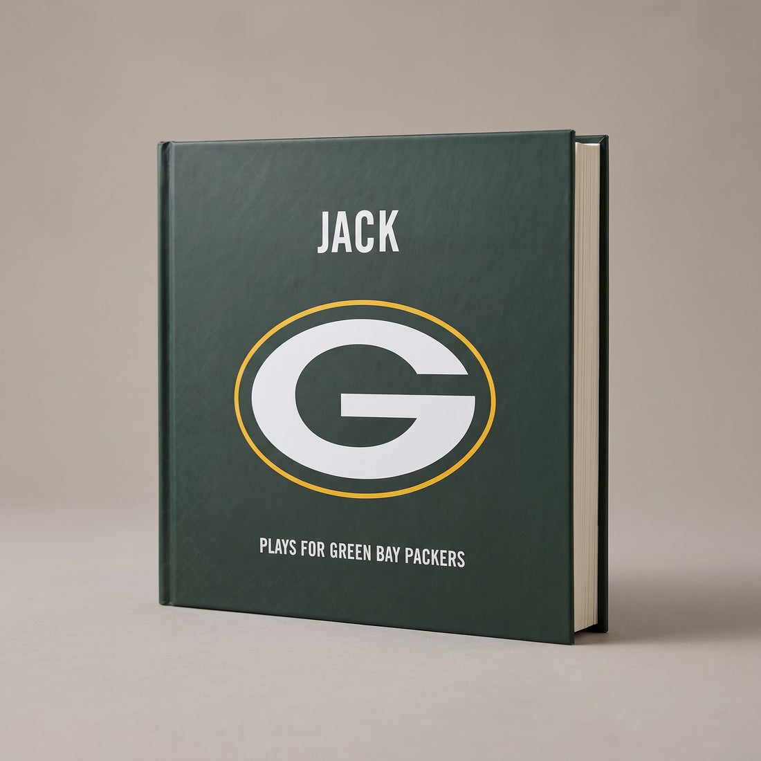 Green Bay Packers Personalised Storybook — Front cover