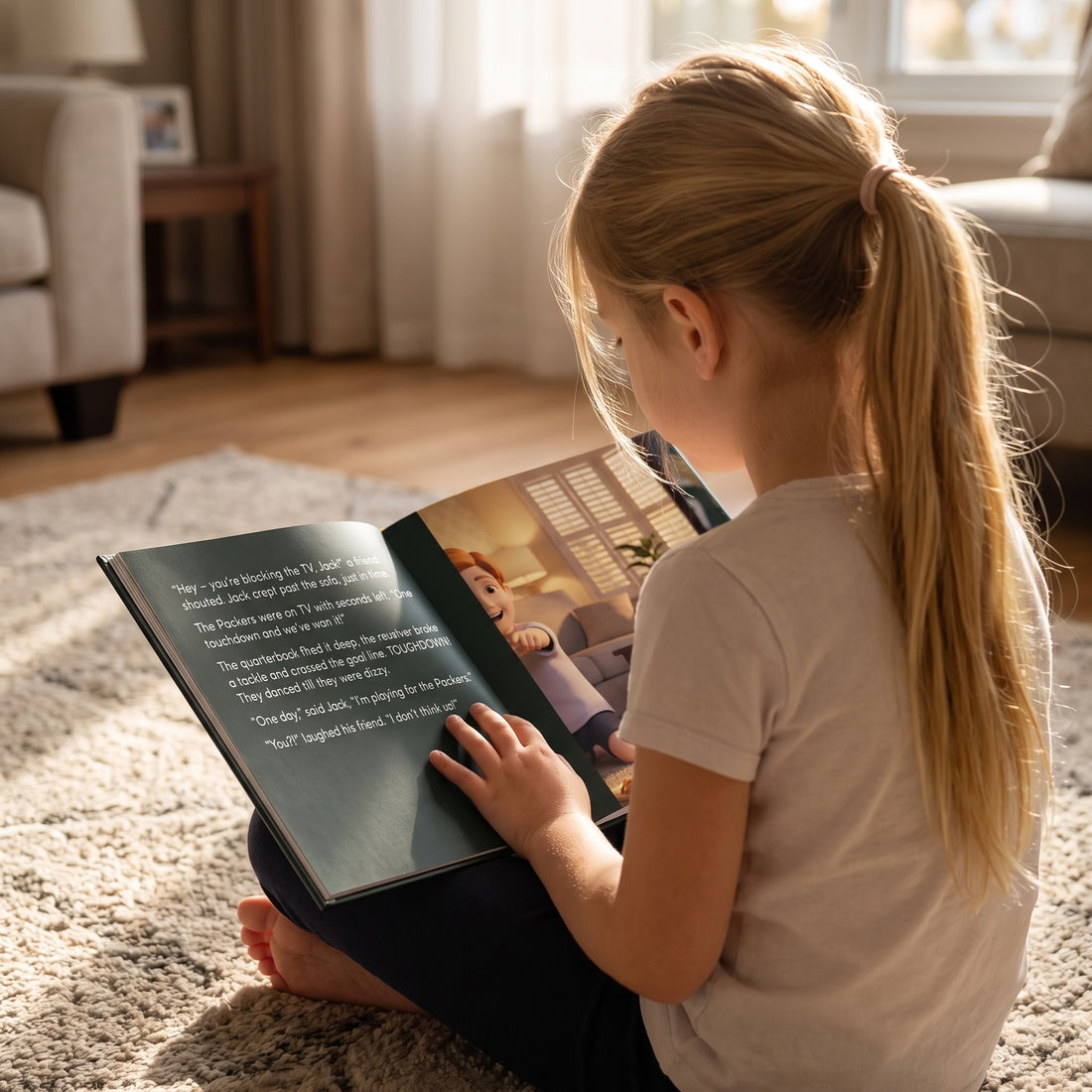 Green Bay Packers Personalised Storybook — Where the dream begins