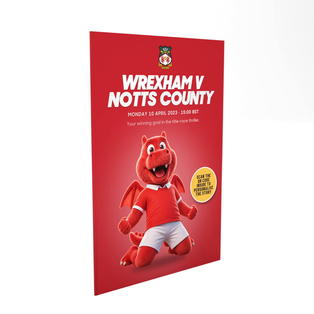 Wrexham v Notts County: Historic Moments, Book 1: The book