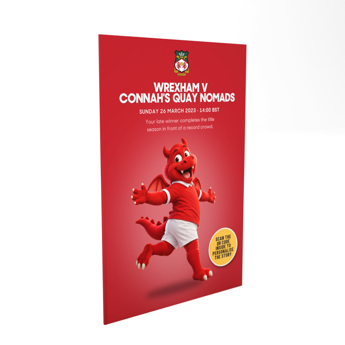 Wrexham v Connah's Quay Nomads: Historic Moments, Book 4: The book
