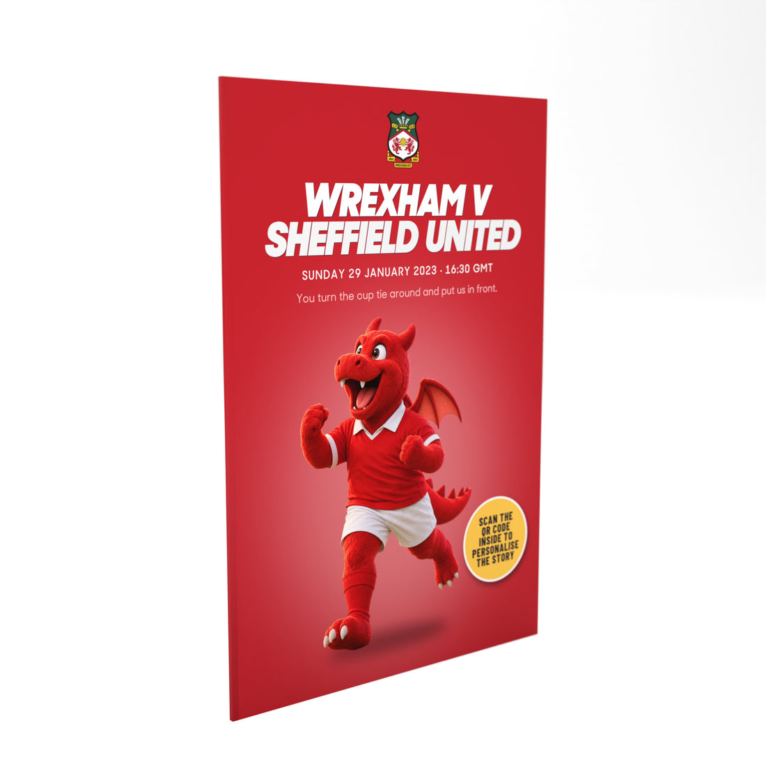 Wrexham v Sheffield United: Historic Moments, Book 5: The book