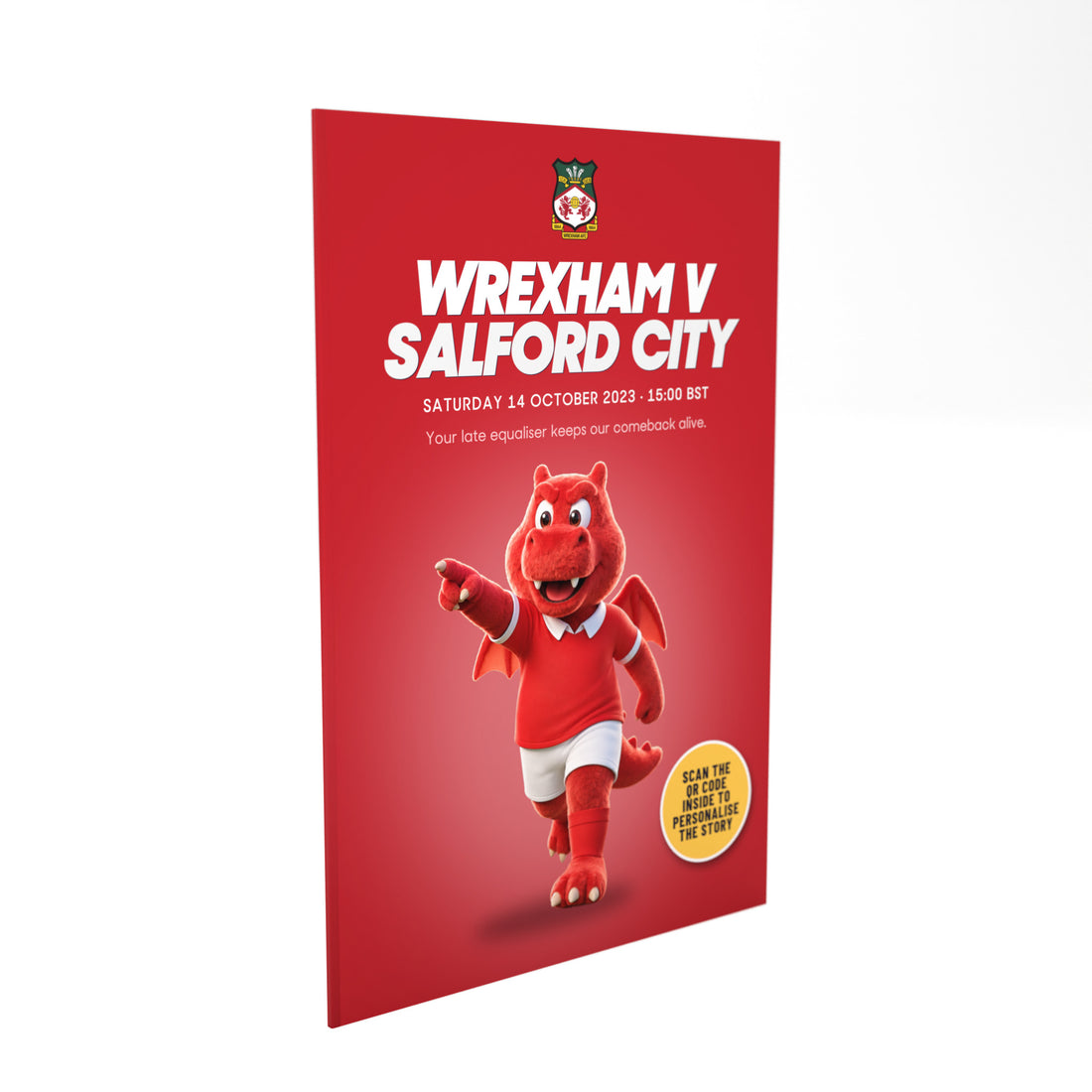 Wrexham v Salford City: Historic Moments, Book 7: The book
