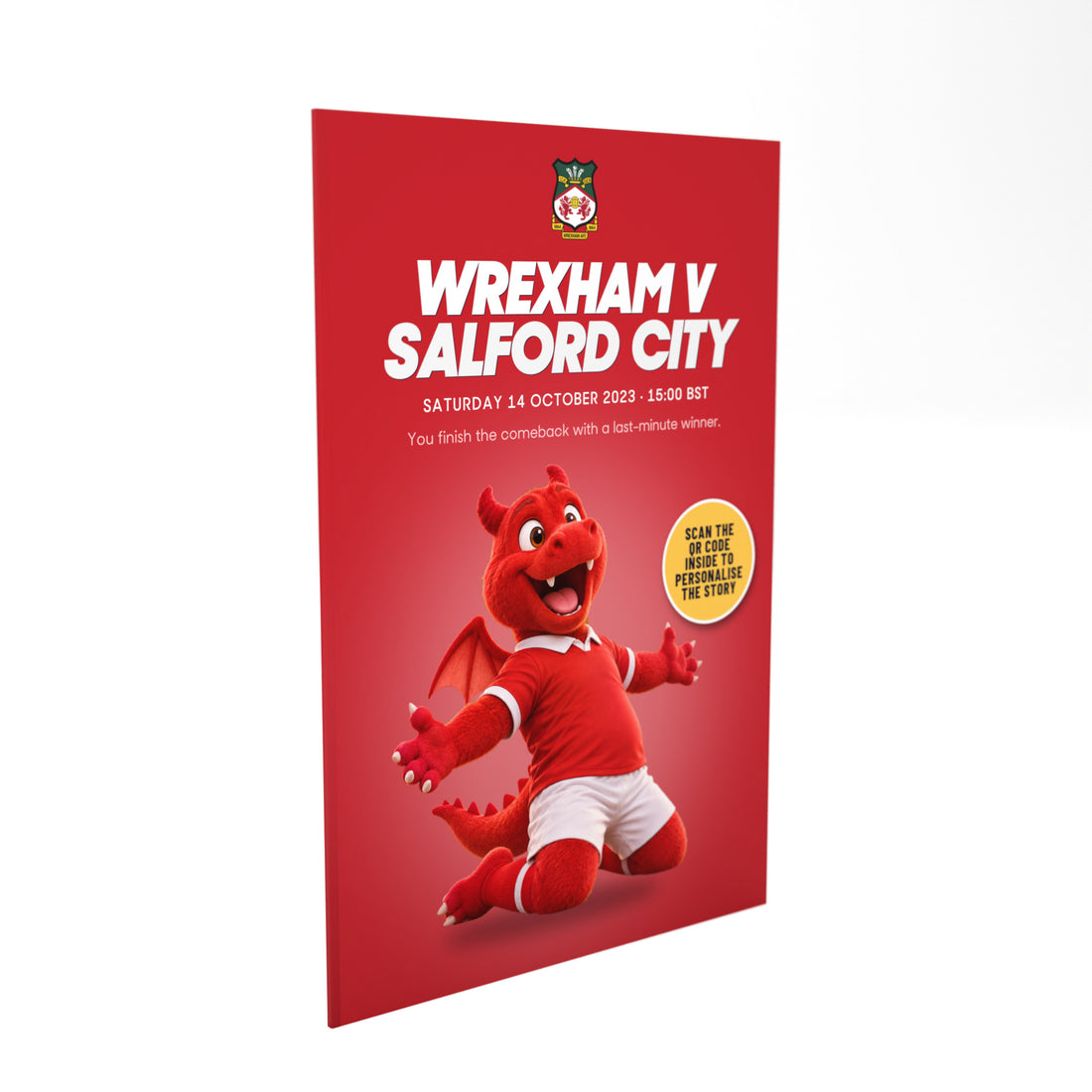 Wrexham v Salford City: Historic Moments, Book 8: The book