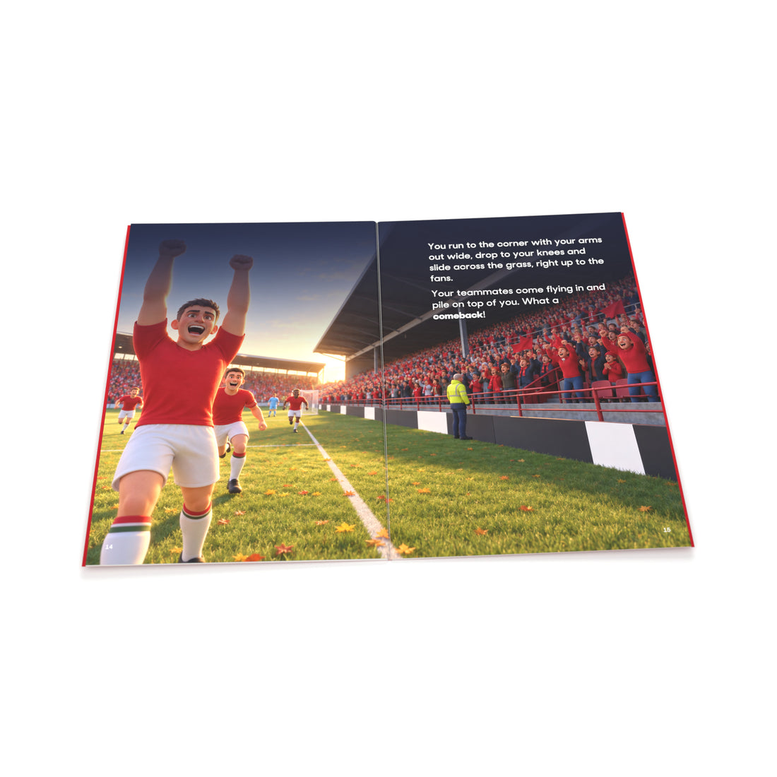Wrexham v Salford City: Historic Moments, Book 8: Inside: the celebration