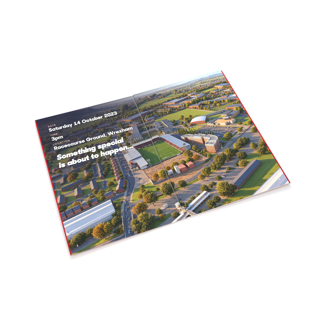 Wrexham v Salford City: Historic Moments, Book 8: Inside: the Racecourse
