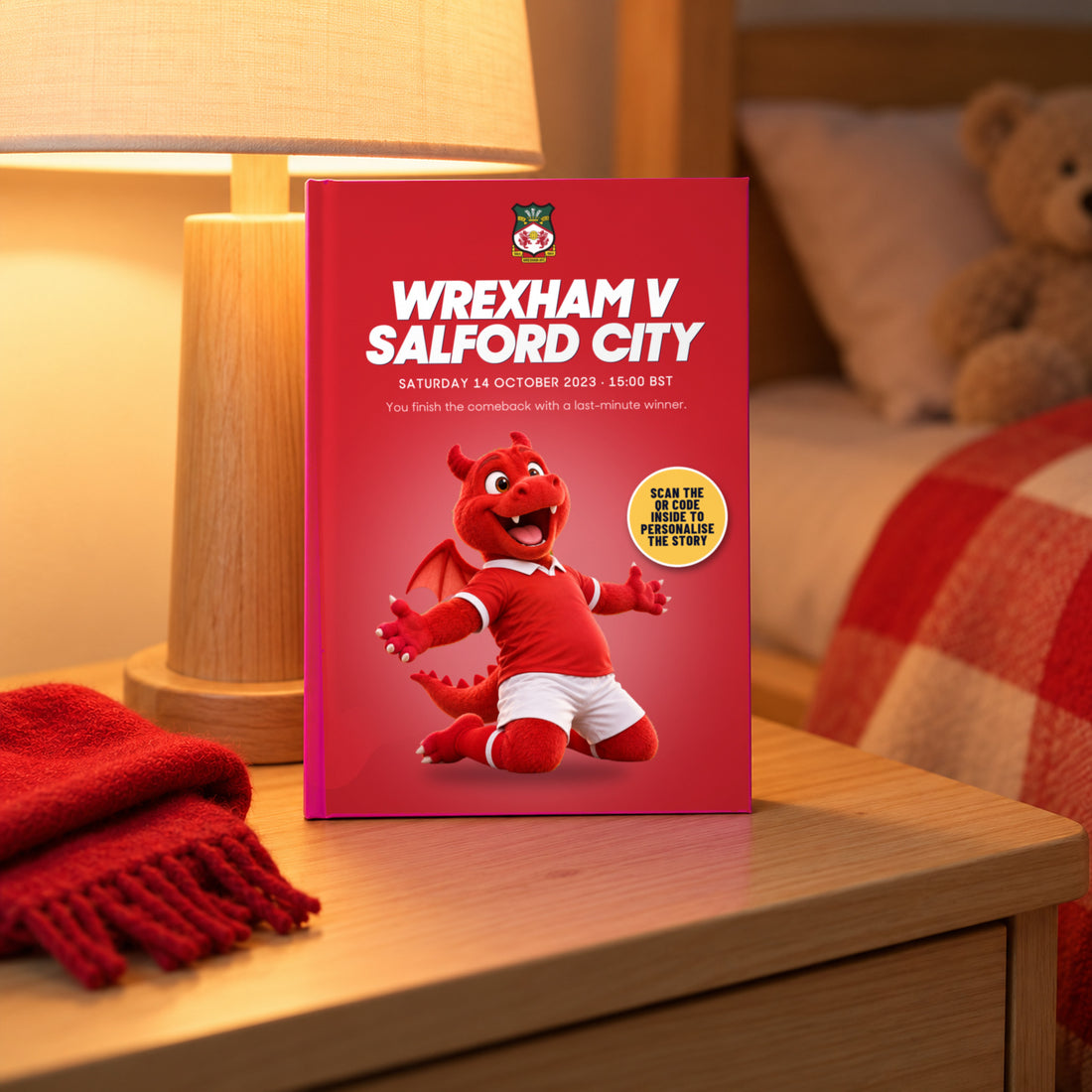 Wrexham v Salford City: Historic Moments, Book 8: Bedtime