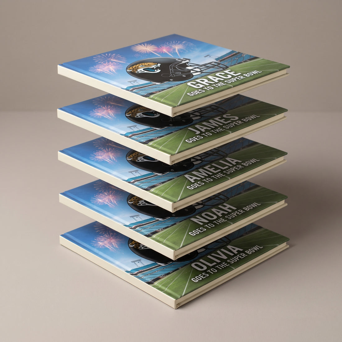 NFL Jacksonville Jaguars Personalised Storybook — Every name belongs