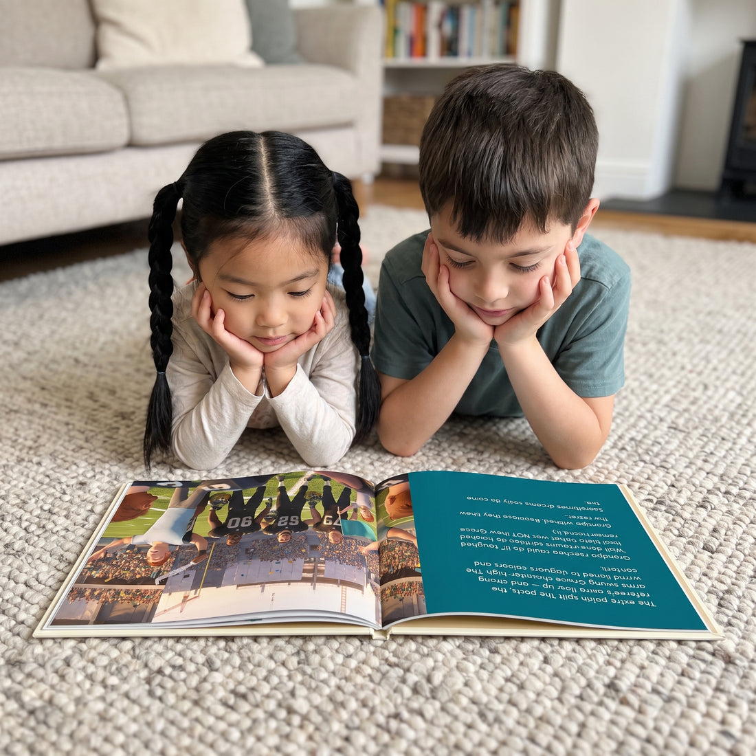 NFL Jacksonville Jaguars Personalised Storybook — Their game-winner page