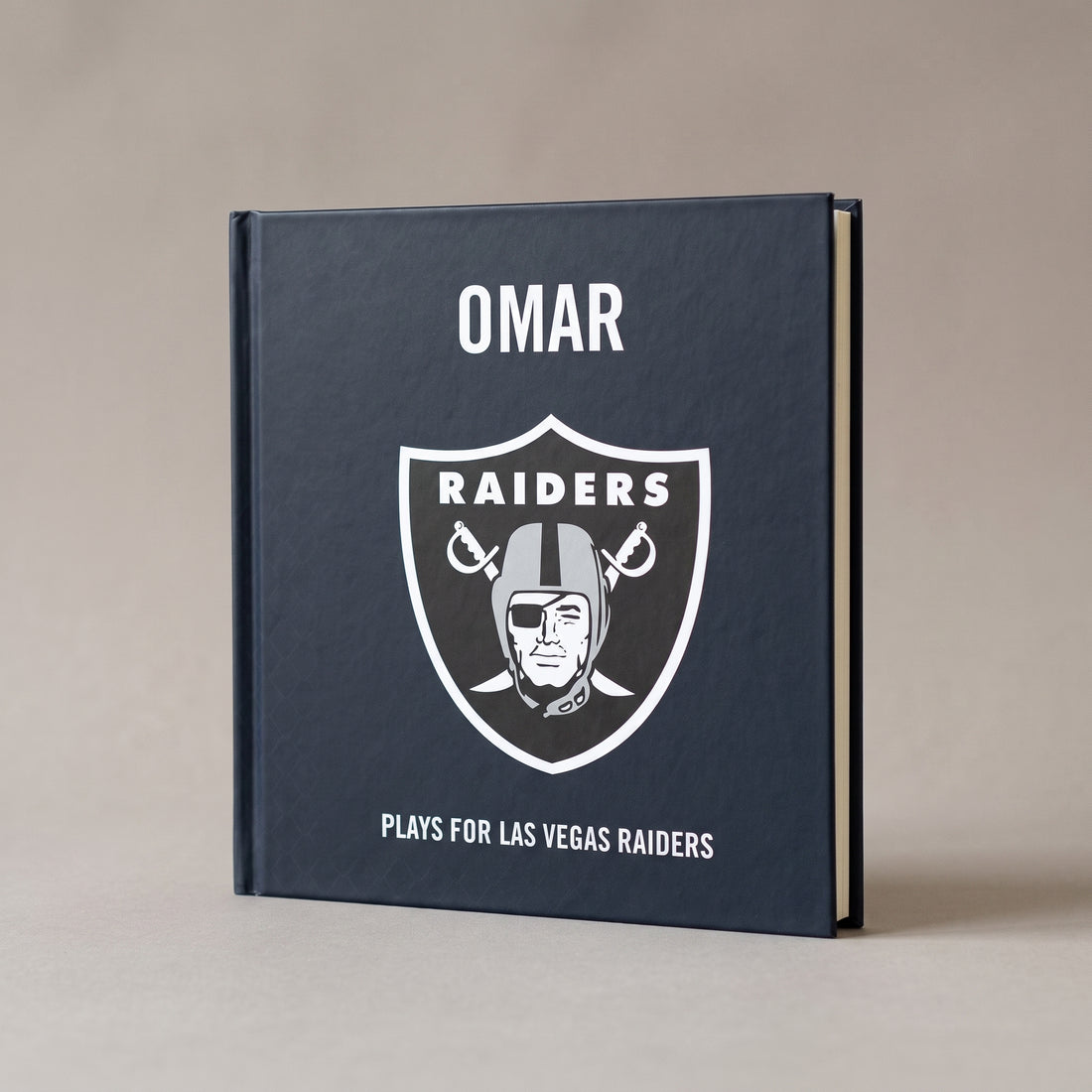 Las Vegas Raiders Personalised Storybook — Front cover