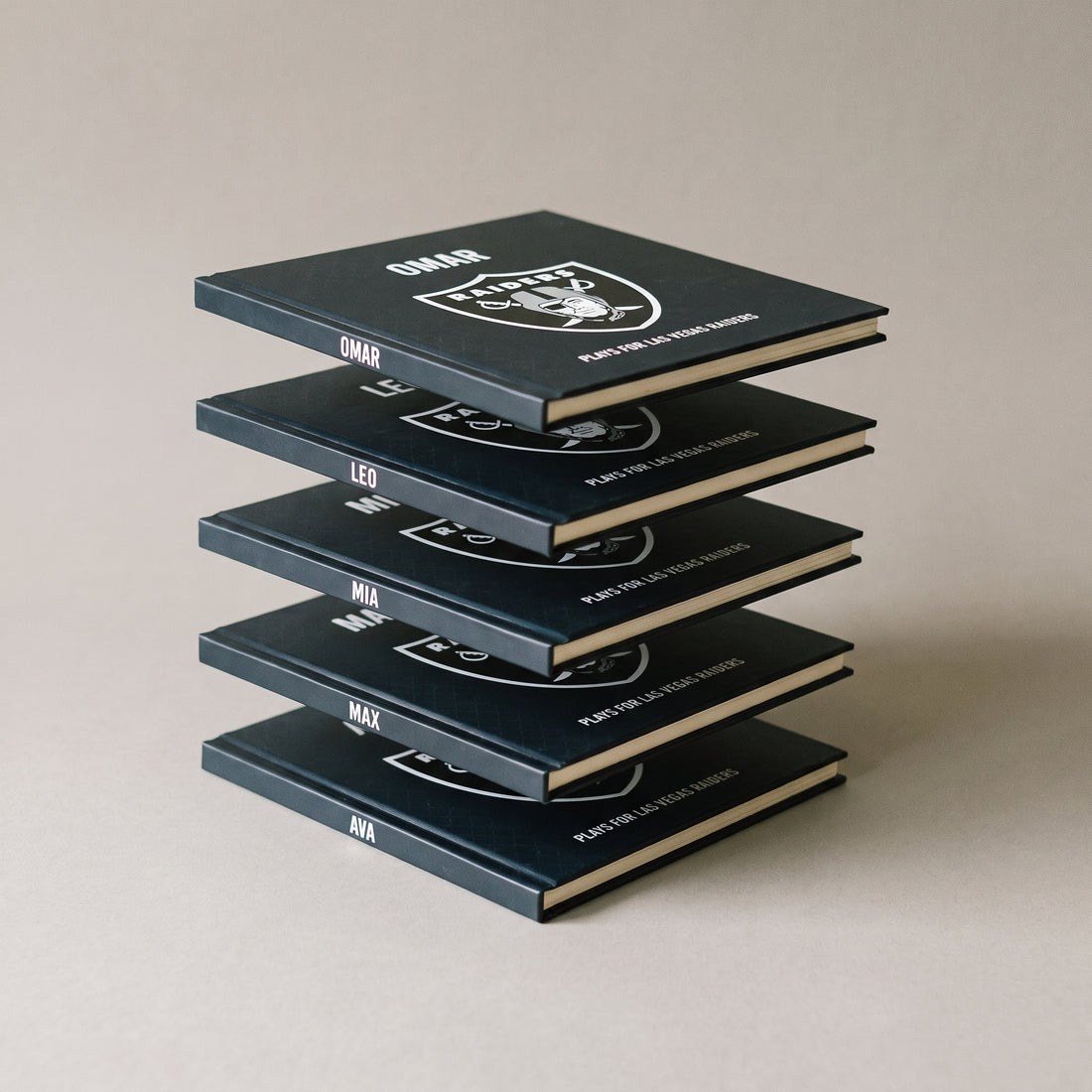 Las Vegas Raiders Personalised Storybook — Every name belongs