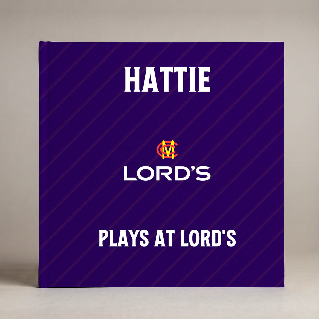 Lord's Personalised Storybook — Front cover