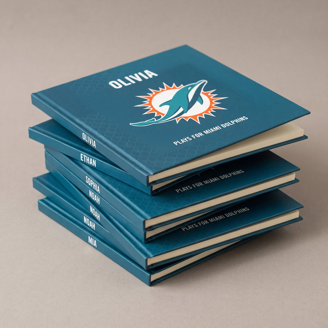 Miami Dolphins Personalised Storybook — Every name belongs