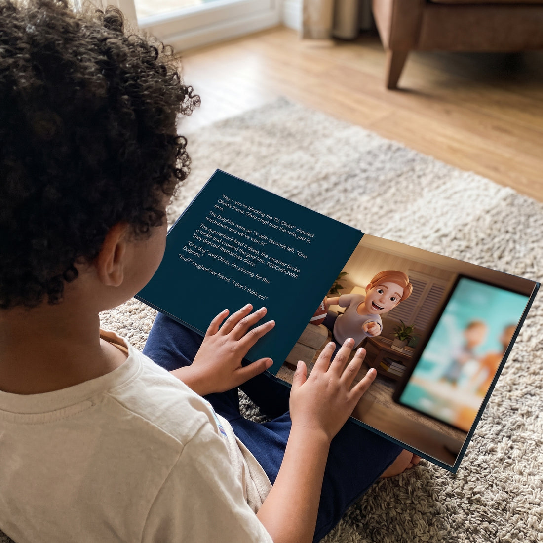 Miami Dolphins Personalised Storybook — Where the dream begins