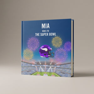 NFL Minnesota Vikings Personalised Storybook