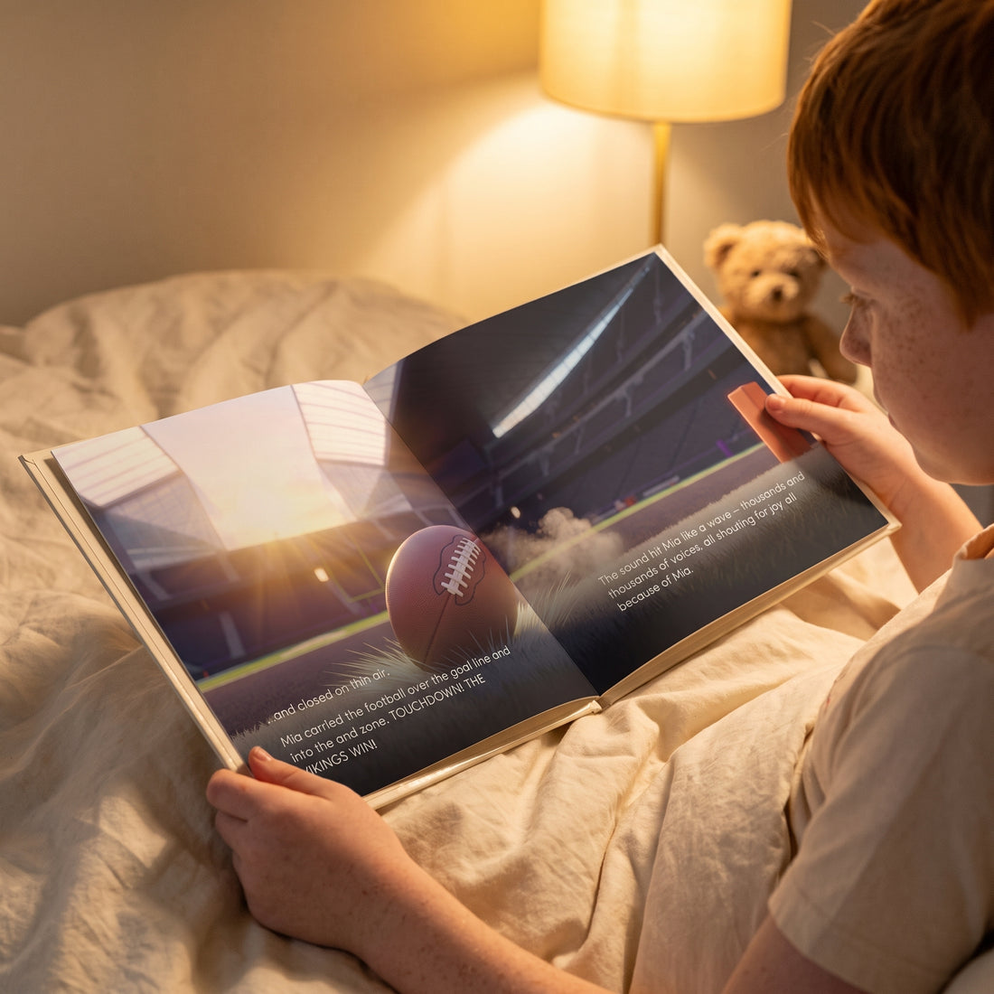 NFL Minnesota Vikings Personalised Storybook — The winning touchdown