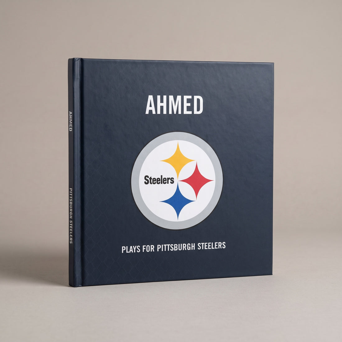Pittsburgh Steelers Personalised Storybook — Front cover