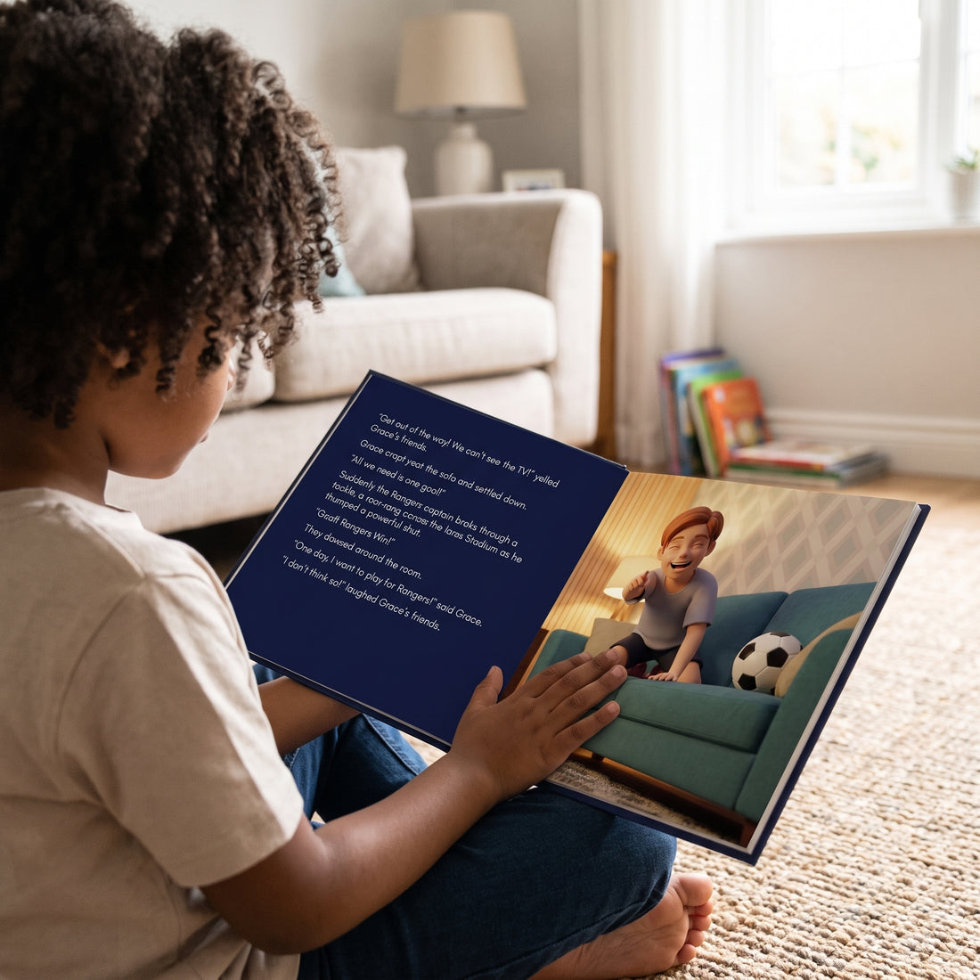 Rangers Personalised Storybook — Where the dream begins