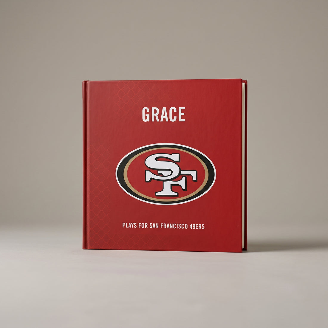 San Francisco 49ers Personalised Storybook — Front cover