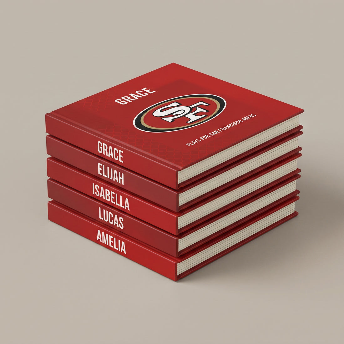 San Francisco 49ers Personalised Storybook — Every name belongs